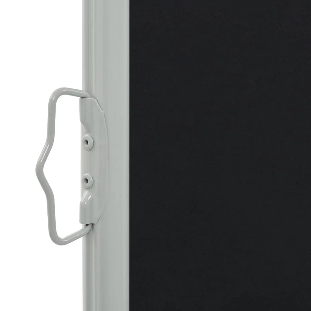 Tenda da sole laterale retrattile 160 x 300 cm nera 02_0007276