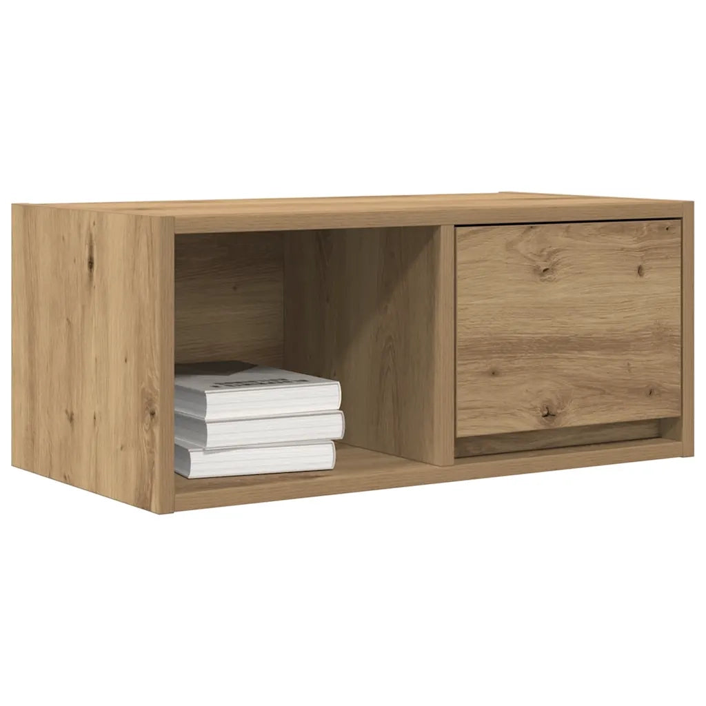 Mobili Porta TV 2 pz Rovere Artigianale 60x31x25,5cm Truciolato 861453