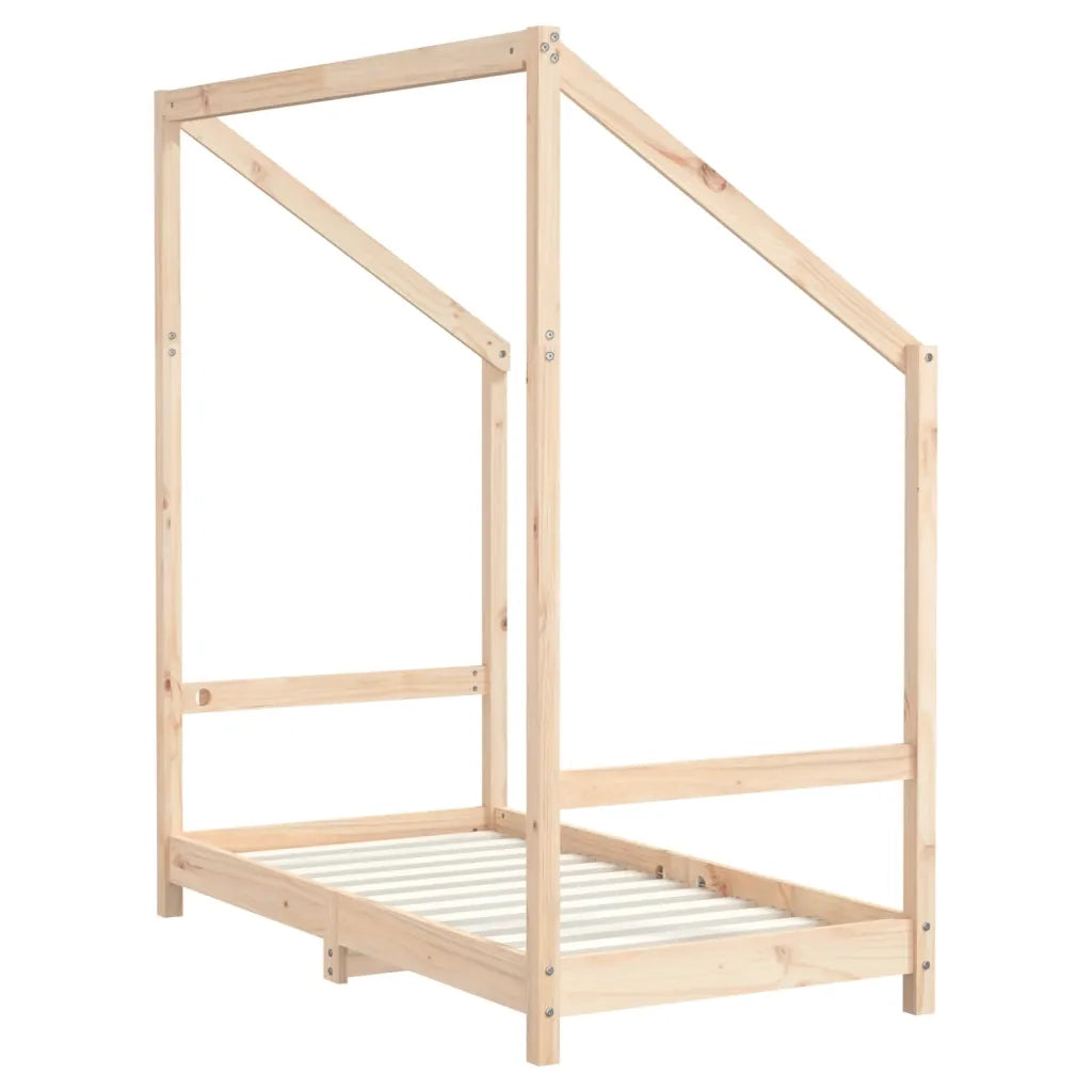Giroletto per Bambini | Letto Infantile | Lettino 2x(70x140) cm in Legno Massello di Pino