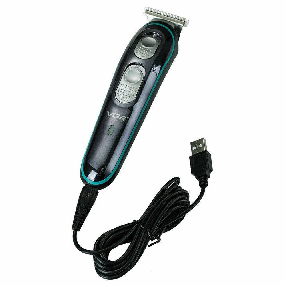 Trade Shop - Taglia Capelli Professionale Trimmer Regola Barba Elettrico Ricaricabile V-055 -