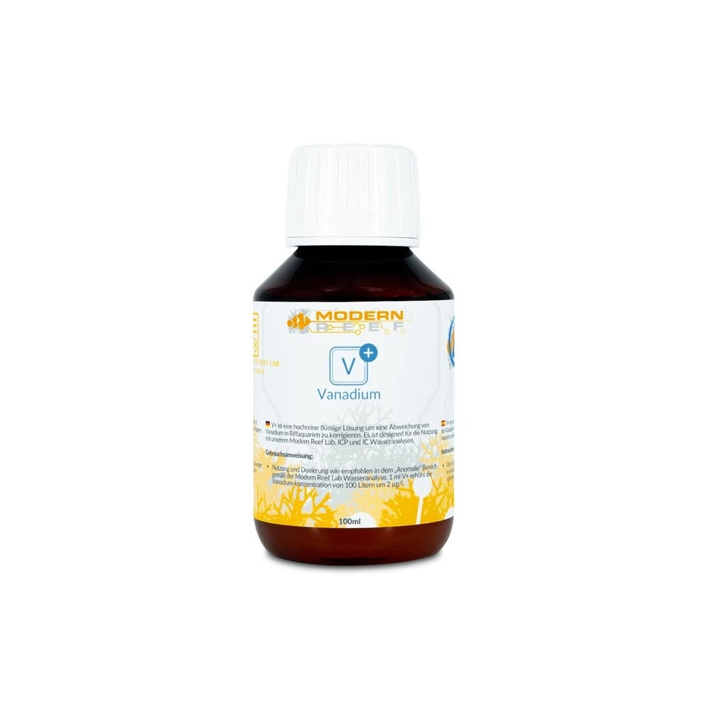 Modern Reef V+ 100ml - integratore di Vanadio per acquari di barriera