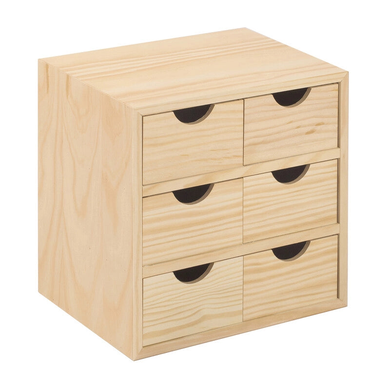 CASSETTIERA MINI 6 CASSETTI 28X20XH28 CM- ASTIGARRAGA KIT LINE- 1,0 pz