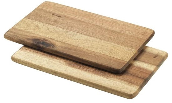 Set di snack di legno di acacia FSC certificato, 23 x 15 cm, legno