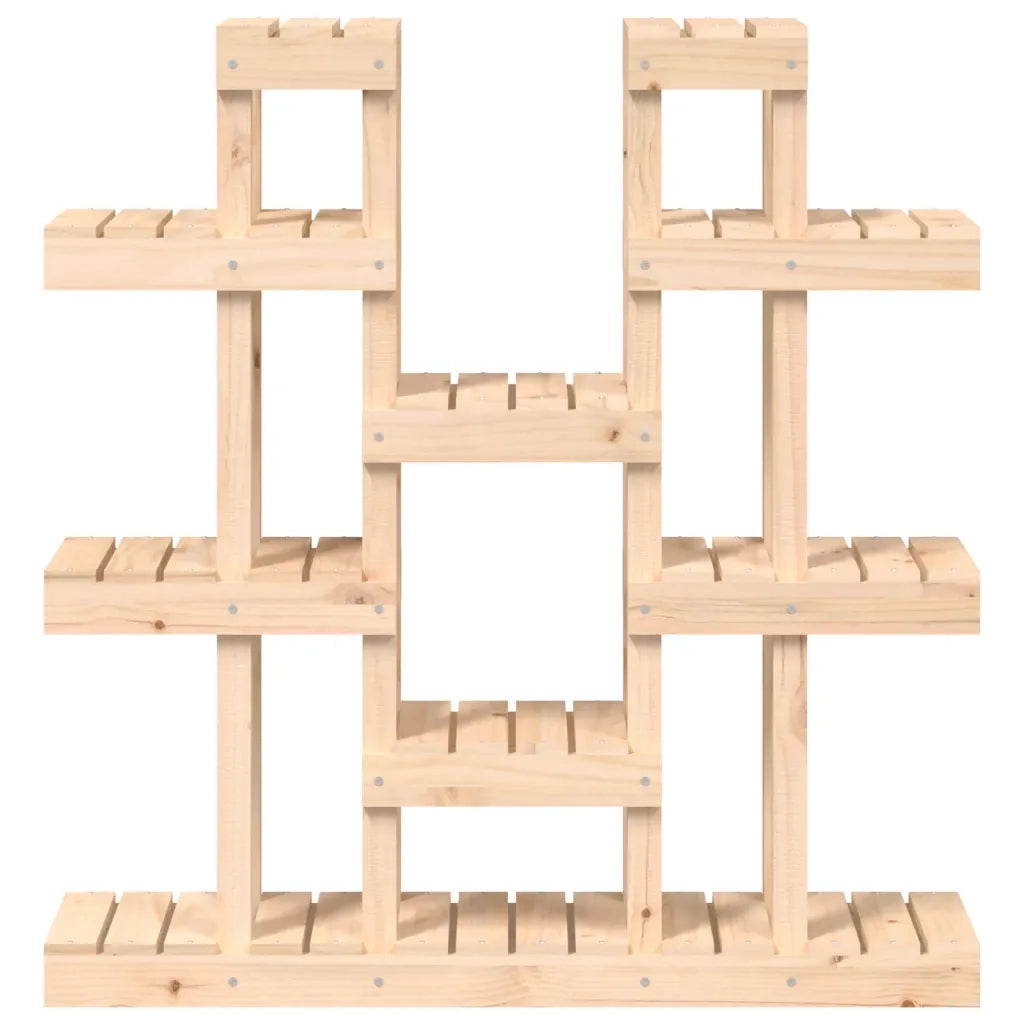 Supporto per Piante 104,5x25x109,5 cm in Legno Massello di Pino 822092