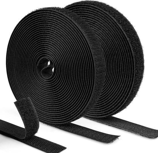 Cintura di allacciamento robusta - chiusura di cintura - adattabile per la sartoria - presa forte - ampio - 16 mm x 5 m - cintura di allacciamento