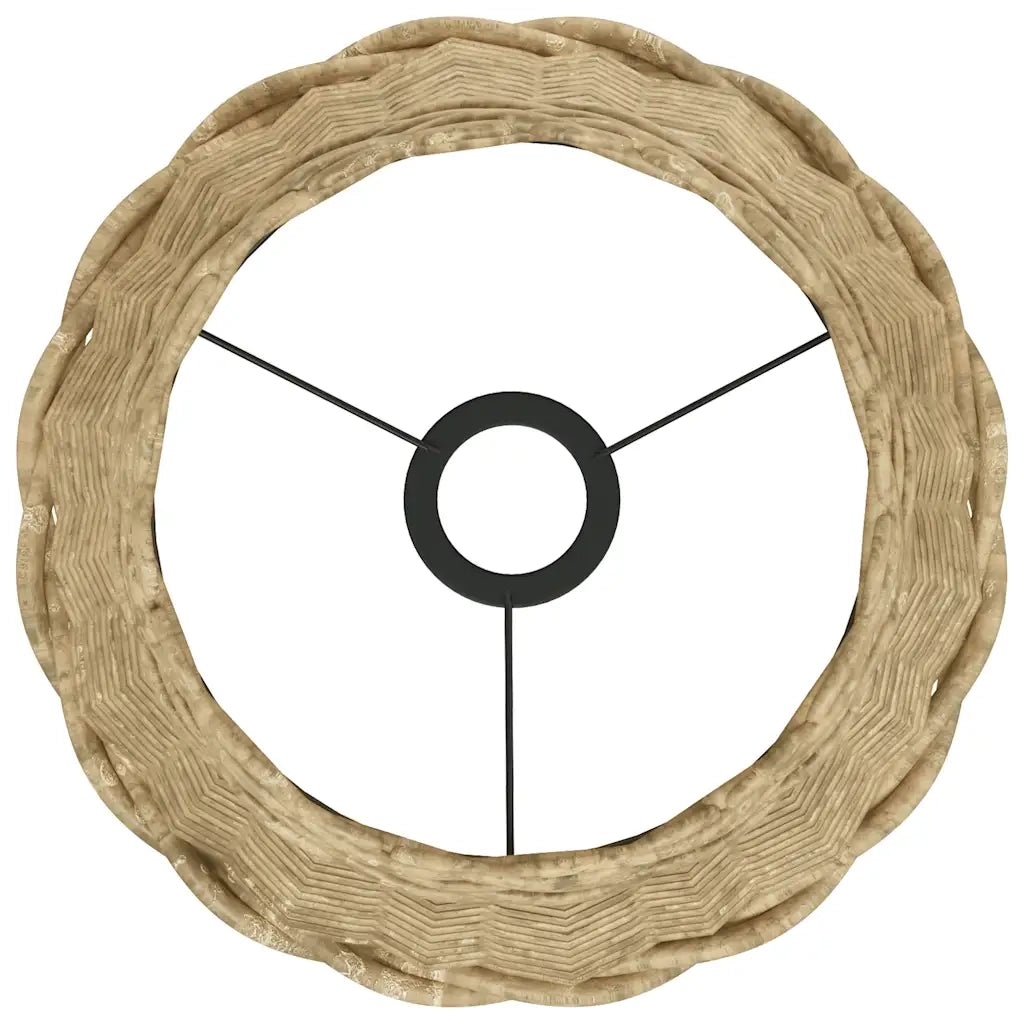 Paralume da Soffitto Marrone Ø30x20 cm in Vimini 364375