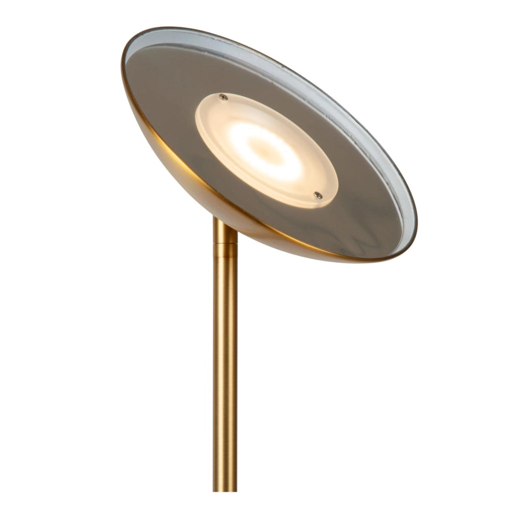 Lampada da terra LED 20W orientabile oro ZENITH Lucide