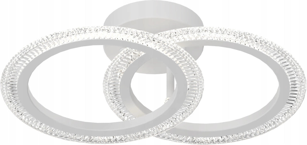 Lampada da soffitto LED 40W bianca Vargo con telecomando