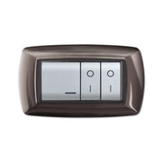 PLACCA LIFE LIVING PLAST ALLUMINIO NOTTE 4P
