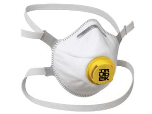 MASCHERINE MONOUSO A CONCHIGLIA CON VALVOLA FFP3 IRU 230 SLV- - IRU 230 SLV - 5 pezzi IRUDEK