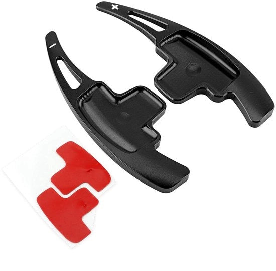Sterzo con Manopole in Alluminio - Adatto per A/B/E/GLK/SLK/R/M Classe - 1 Paio - Decorativo - Nuovo