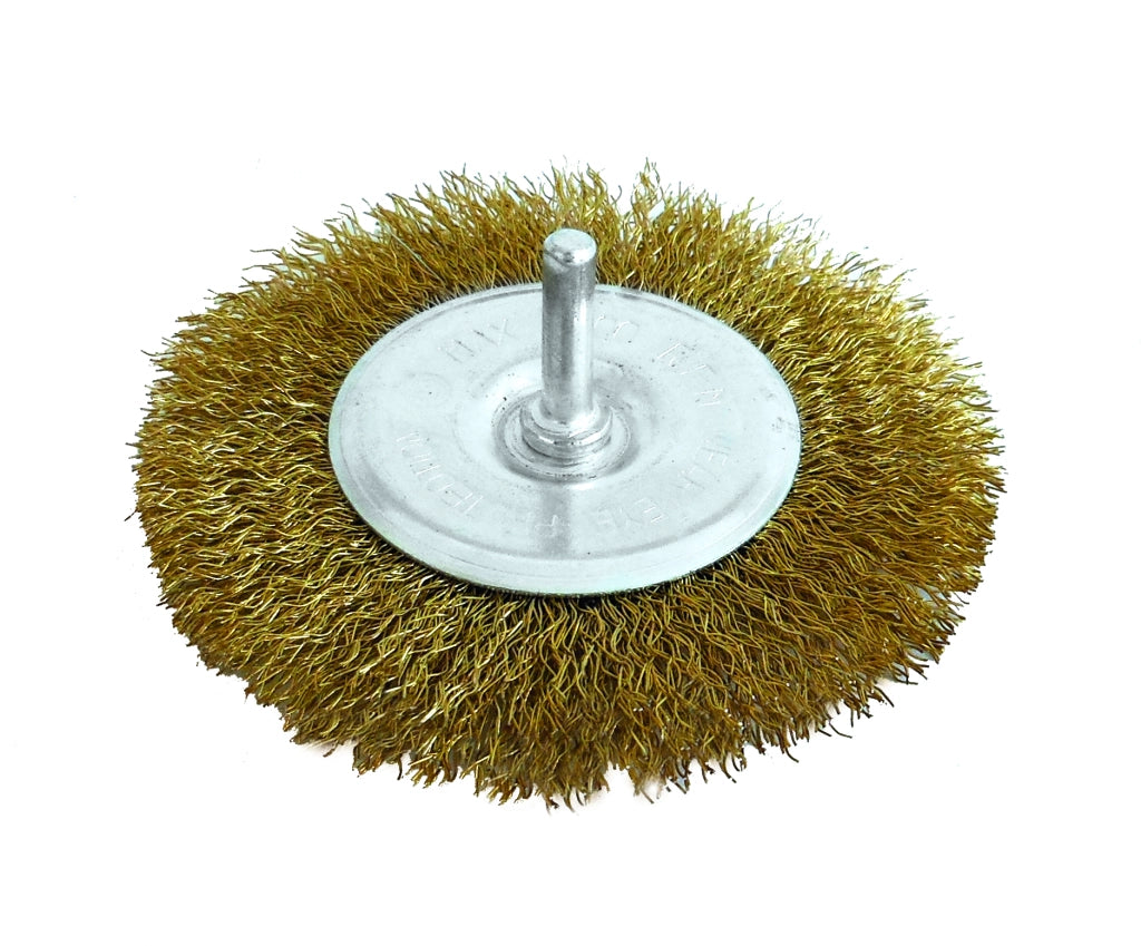 Utilia SPAZZOLA CIRCOLARE gambo mm.6 Ø mm. 100 10.00 pz