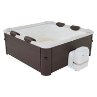 Piscina idromassaggio mspa f tr062w tribeca rigida noce scuro