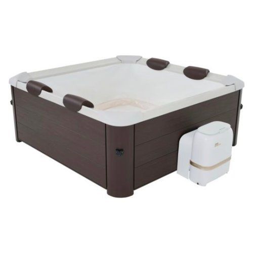 Piscina idromassaggio mspa f tr062w tribeca rigida noce scuro