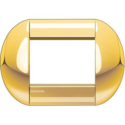 LIVING PLACCA 3 POSTI ORO