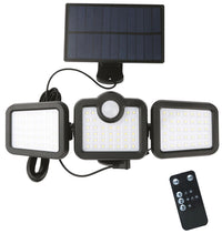 Suprema PROIETTORE SOLARE ORIENTABILE, 108 led, 10 watt, 600 lumen, luce calda
