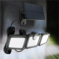 Suprema PROIETTORE SOLARE ORIENTABILE, 108 led, 10 watt, 600 lumen, luce calda