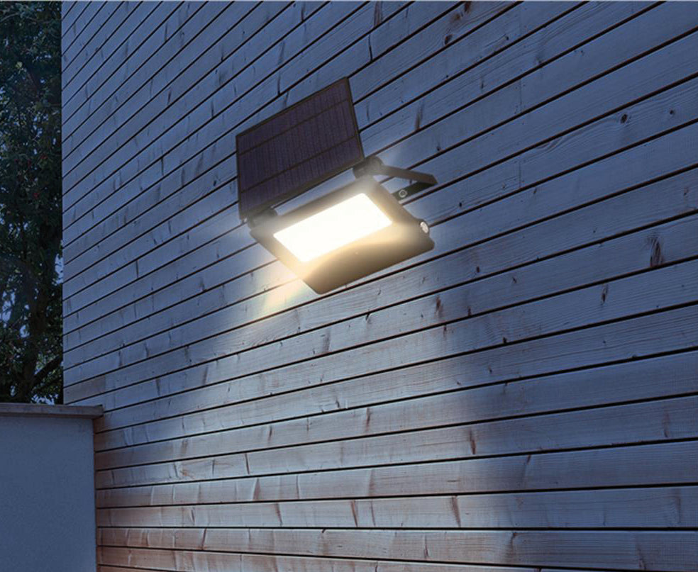 Suprema PROIETTORE SOLARE IN ABS E ALLUMINIO, 28 led, 15 watt, 1500 lumen, luce naturale