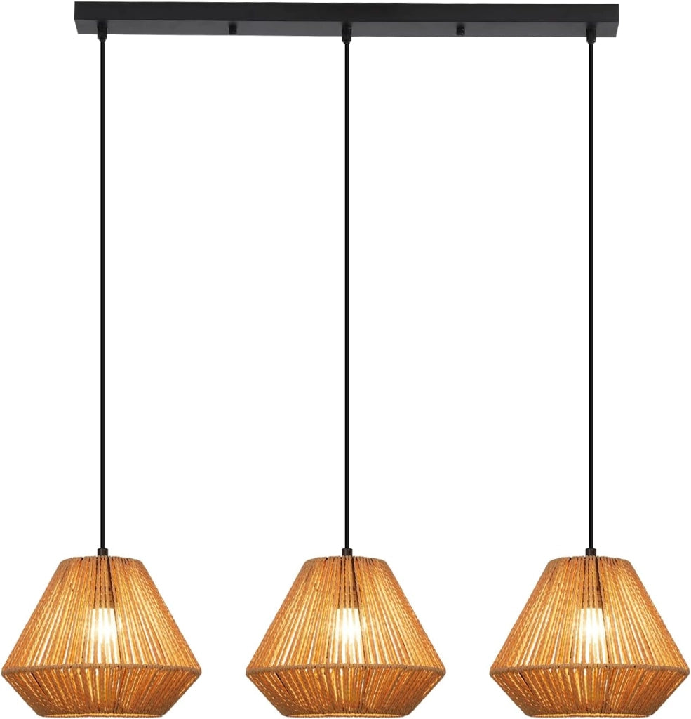 Lampada a sospensione ZMH regolabile retr¨° nera vintage 150 cm E27 Lampadine max. 25 W (lampadina non inclusa)
