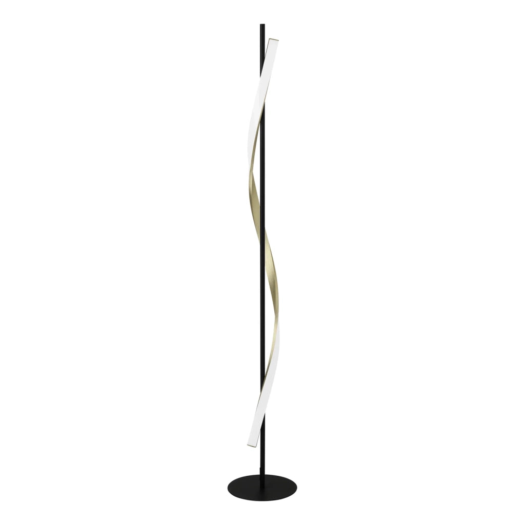 Piantana Moderna Conaprato Alluminio Ottone Plastiche Bianche Led 20W 2500Lm