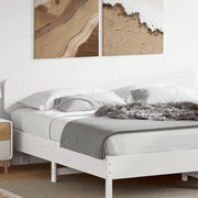 Testiera-Testata-Testiera Decorativa Bianca 180 cm in Legno Massello di Pino