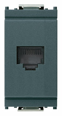 VIMAR Presa RJ11 6/4 grigio - 16335