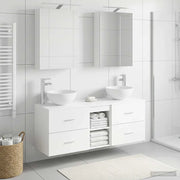 Set di mobili per il bagno 5 pcs Bianco 3406711