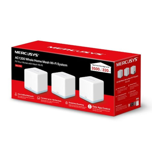 Ac1200 whole home mesh wi-fi - HALO H30(3-PACK)