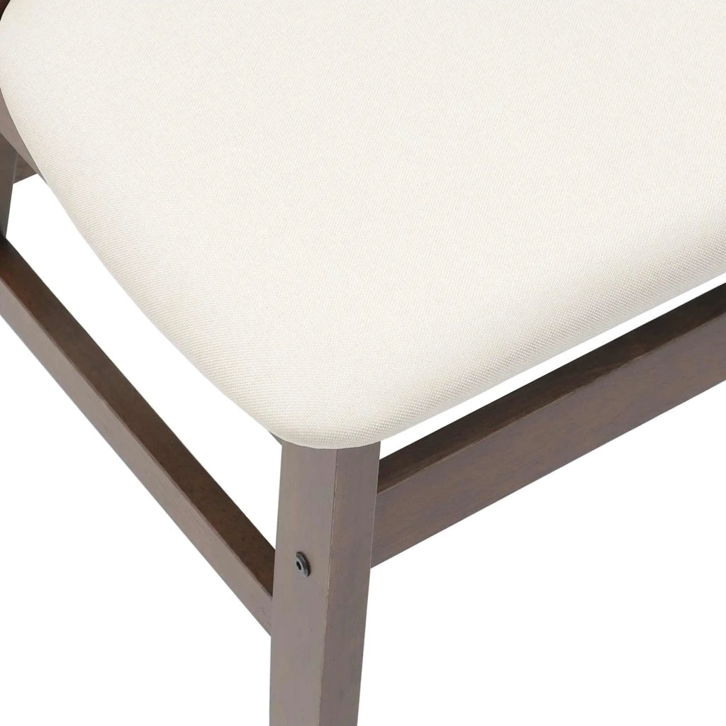 Sedie da pranzo 2 pcs Marrone Chiaro 42 x 47.5 x 81 cm