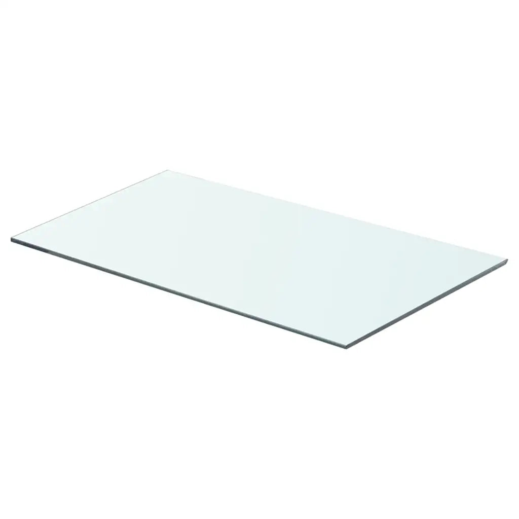 Mensole in Vetro Trasparente 2 pz 60x30 cm 3051566