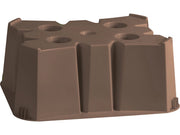 Basi per il serbatoio per il recupero dell'acqua da 200 e 350 L -  60 x 60 x 30 cm - Grigio talpa
