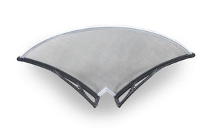 Angolo Esterno Pensilina Tettoia In Policarbonato Alveolare Tosini Serie E 60 cm