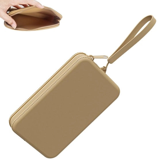 Borsa per Cosmetici Impermeabile - Borsa per Trucco - Bagaglio da Viaggio - Piccola - Design Moderno - Silicone Resistenti - Borsa per Cosmetici