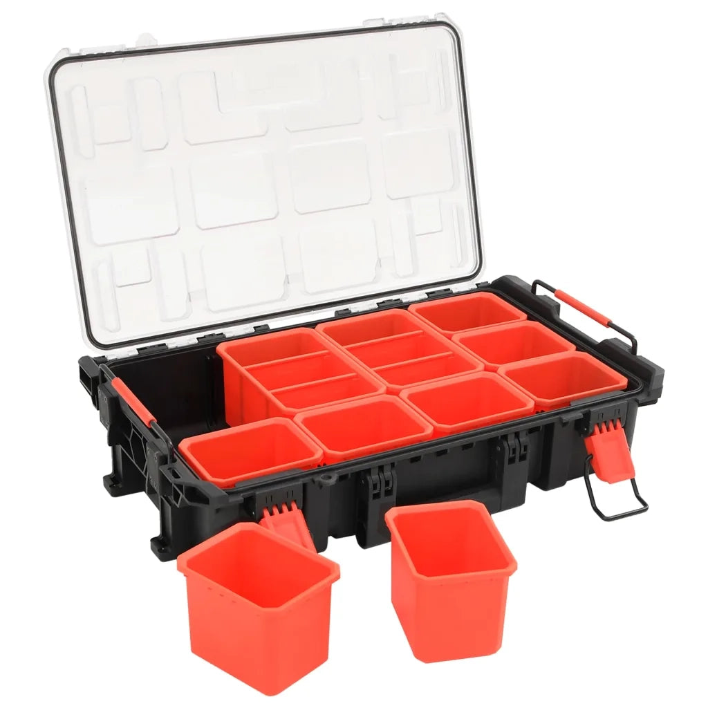 Valigetta da Volo Portatile Nera 55,5x34,5x13,5 cm in PP 4007257