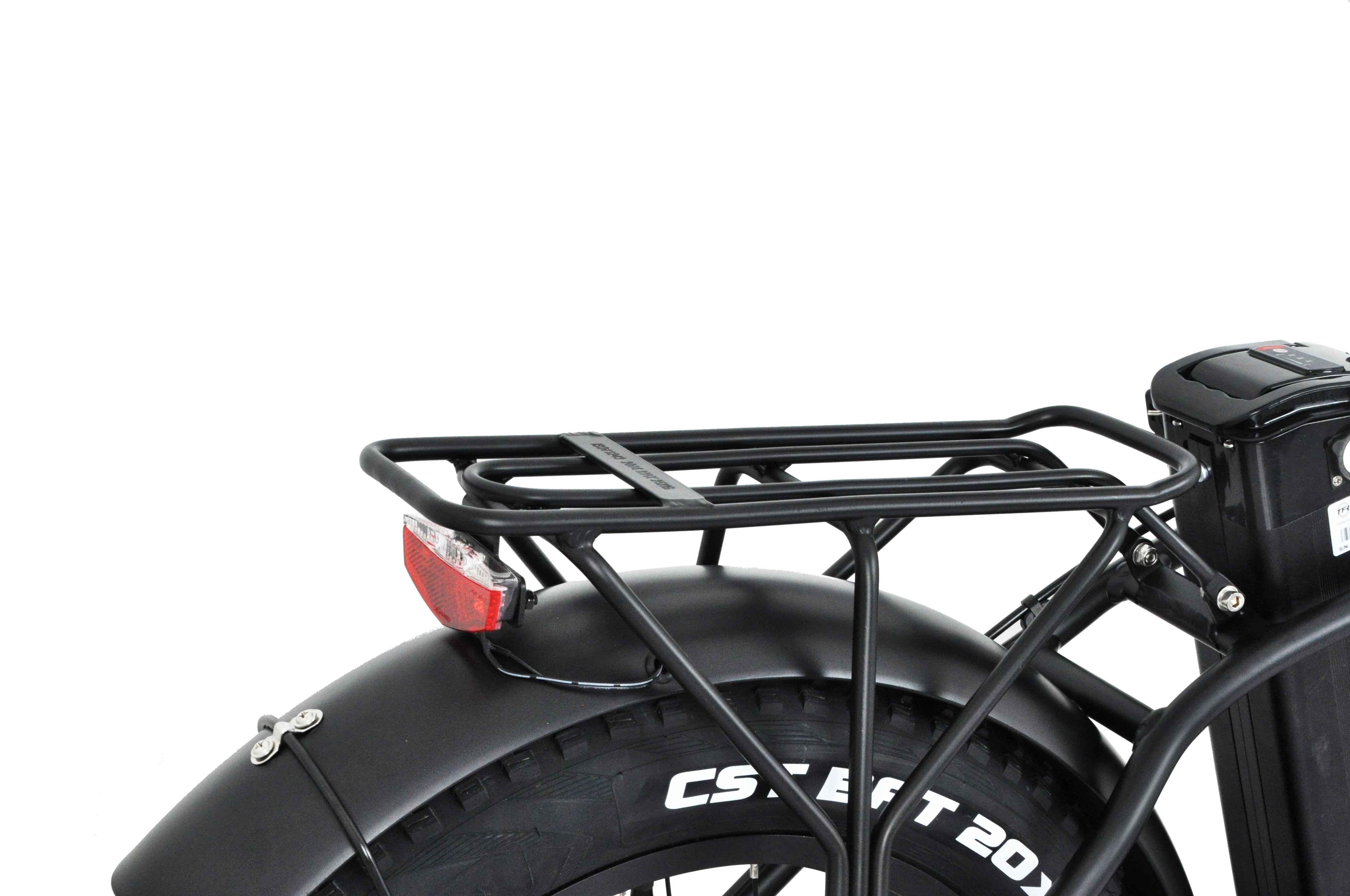 Fat pieghevole 20" alluminio forcella ammortizzata  12.5 ah LCD Nera