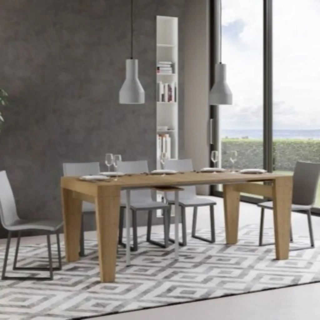Consolle allungabile 90x40/196 cm Spimbo Small quercia natura