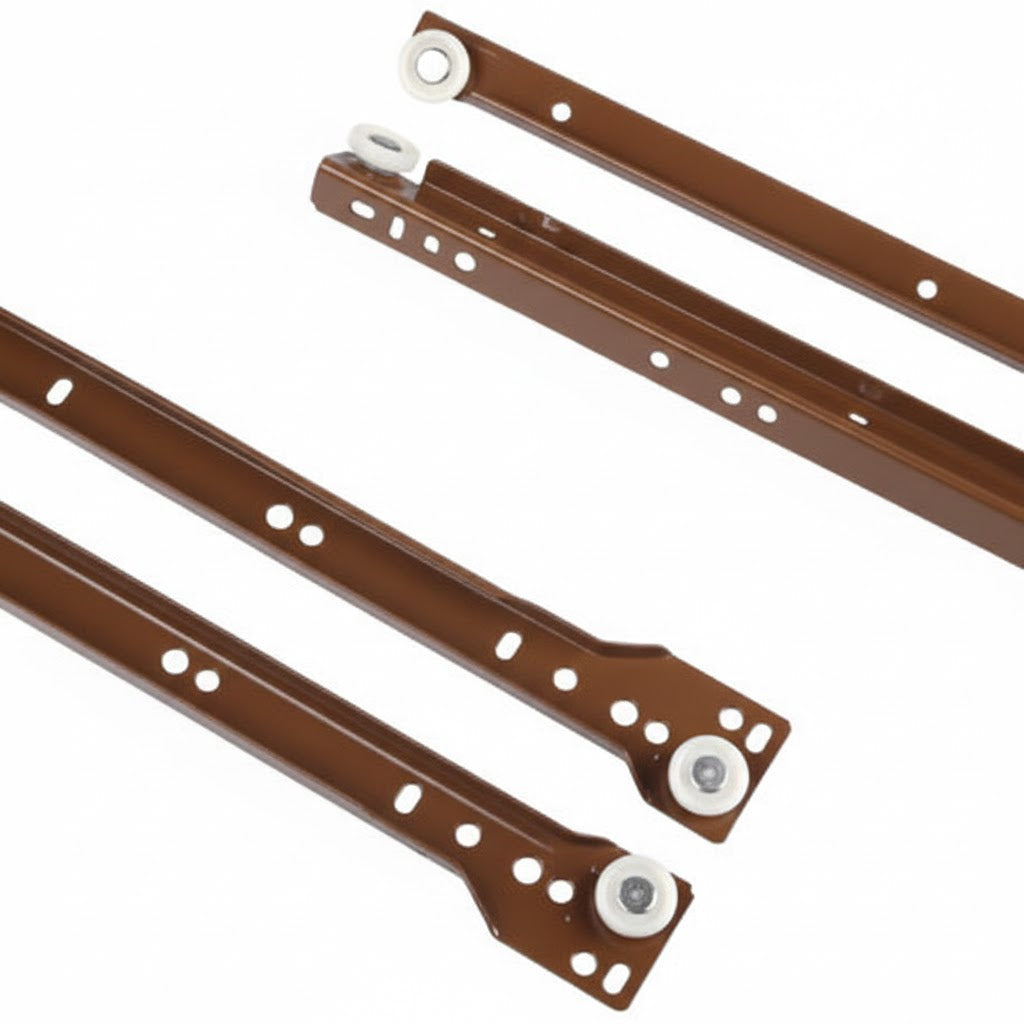 GUIDE PER CASSETTI 45 cm - Marrone