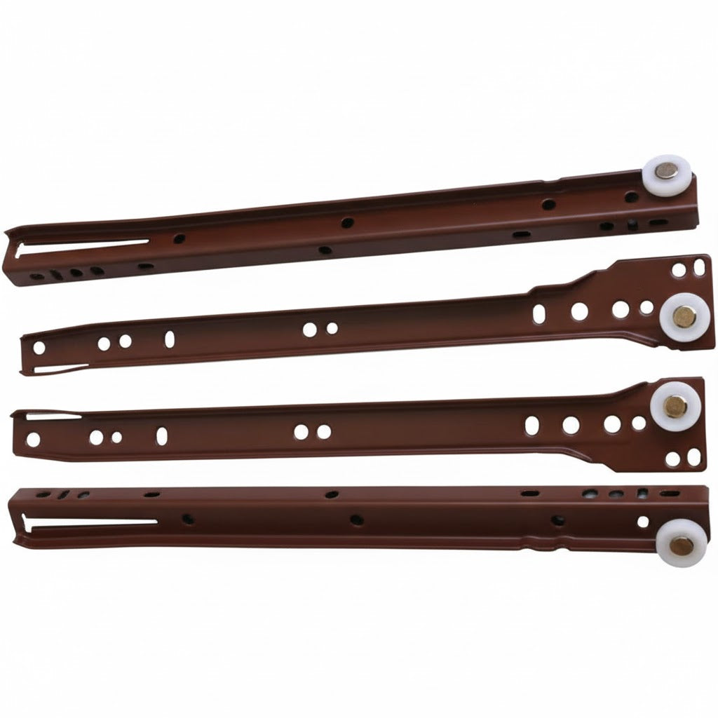 GUIDE PER CASSETTI 40 cm - Marrone