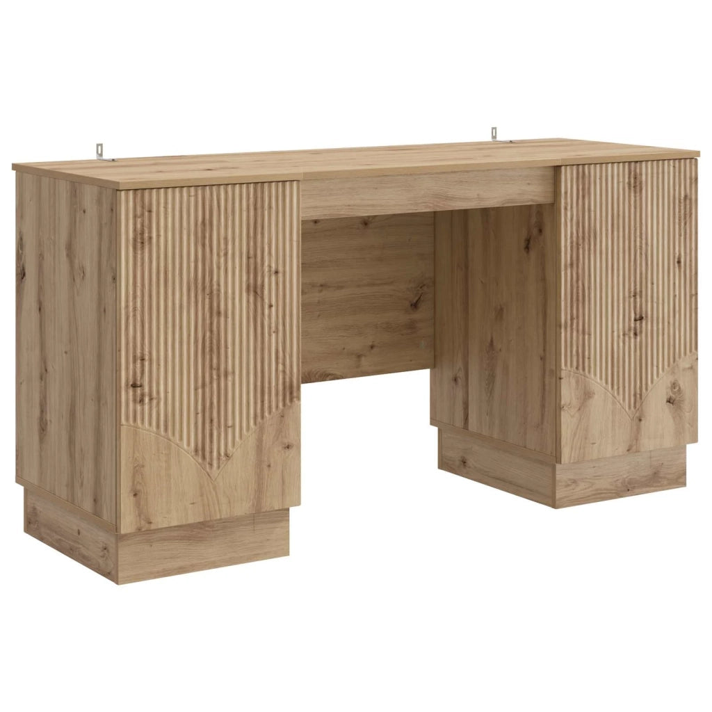 Scrivania con lo scaffale Rovere Artigianale 142,5 x 50 x 75 cm 3414629