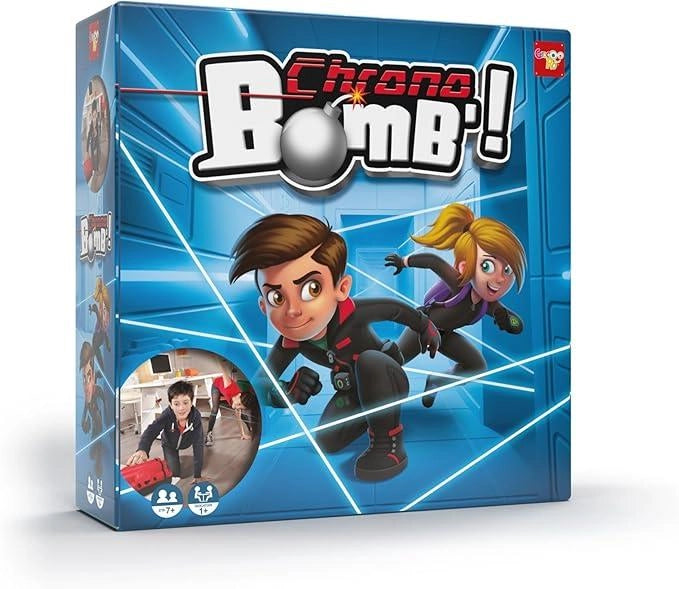 Chrono Bomb! Costruisci il percorso e attraversalo per disinnescare la bomba,Rocco Giocattoli,Eta 7+