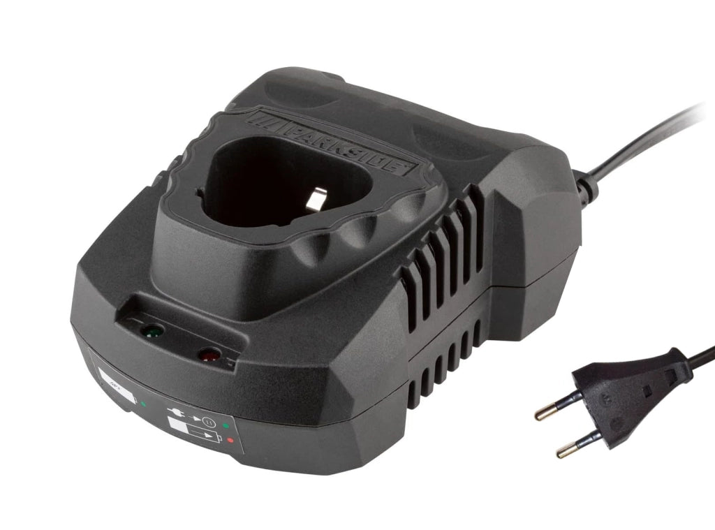 PARKSIDE Caricabatterie PLGK 12 A2 12 V, 2,4 A X12V Team Black Spina Italiana - No Confezione
