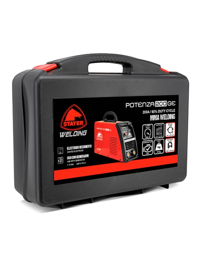Saldatore INVERTER MMA STAYER POTENZA 200 GEK