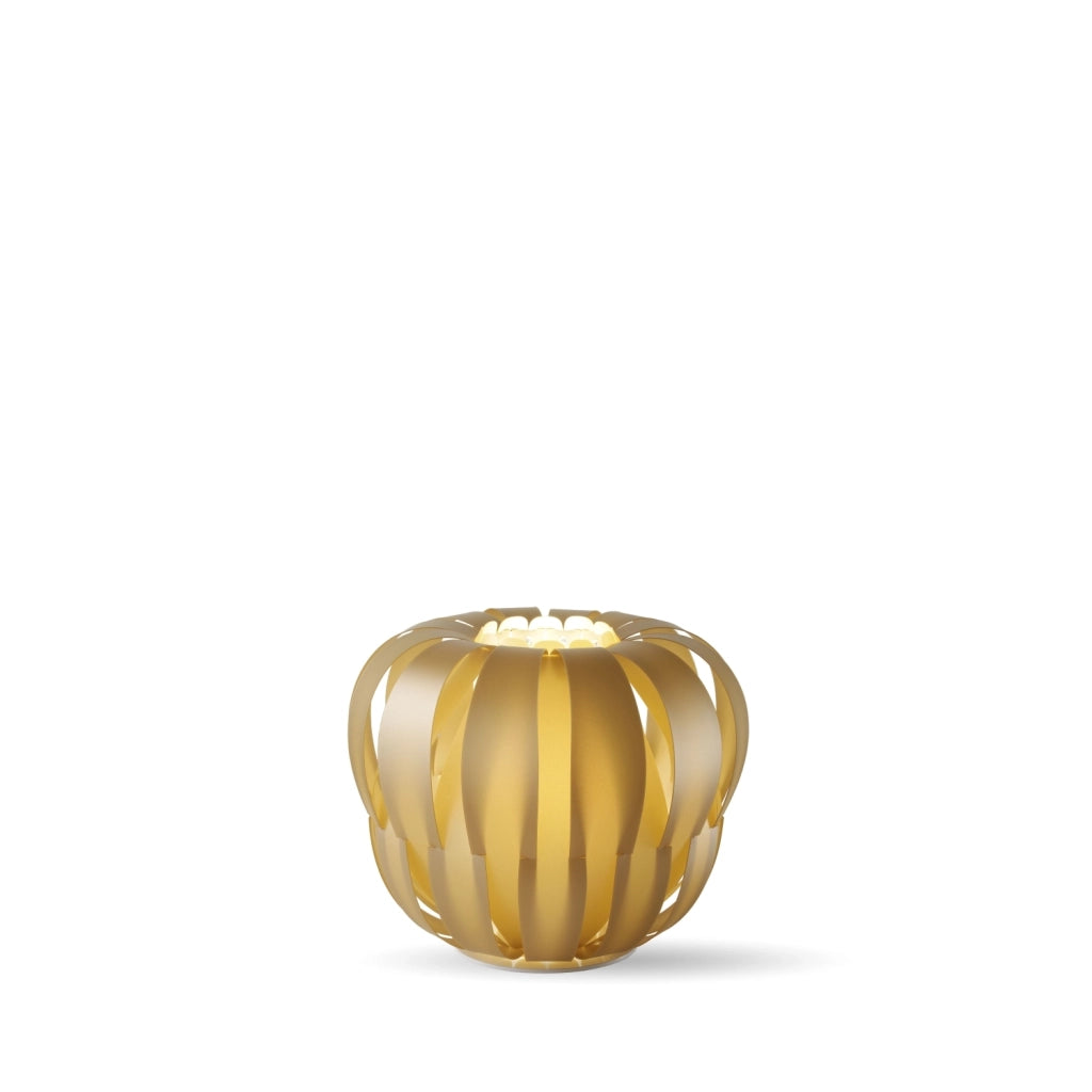 Lampada Da Scrivania Moderna Queen Polilux ® New Gold Metallo Bianco 1 Luce E14