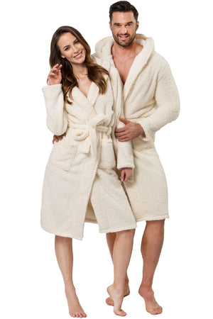 Accappatoio Teddy Ecru Women S/m