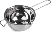 Piatto di Smaltamento in Acciaio Inox - Piatto Au Bain Marie - Argento - Metallo - Smaltamento