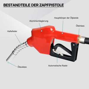 Pompa travaso gasolio, autoadescante, per biodiesel e olio combustibile 230V/550W 60l/min