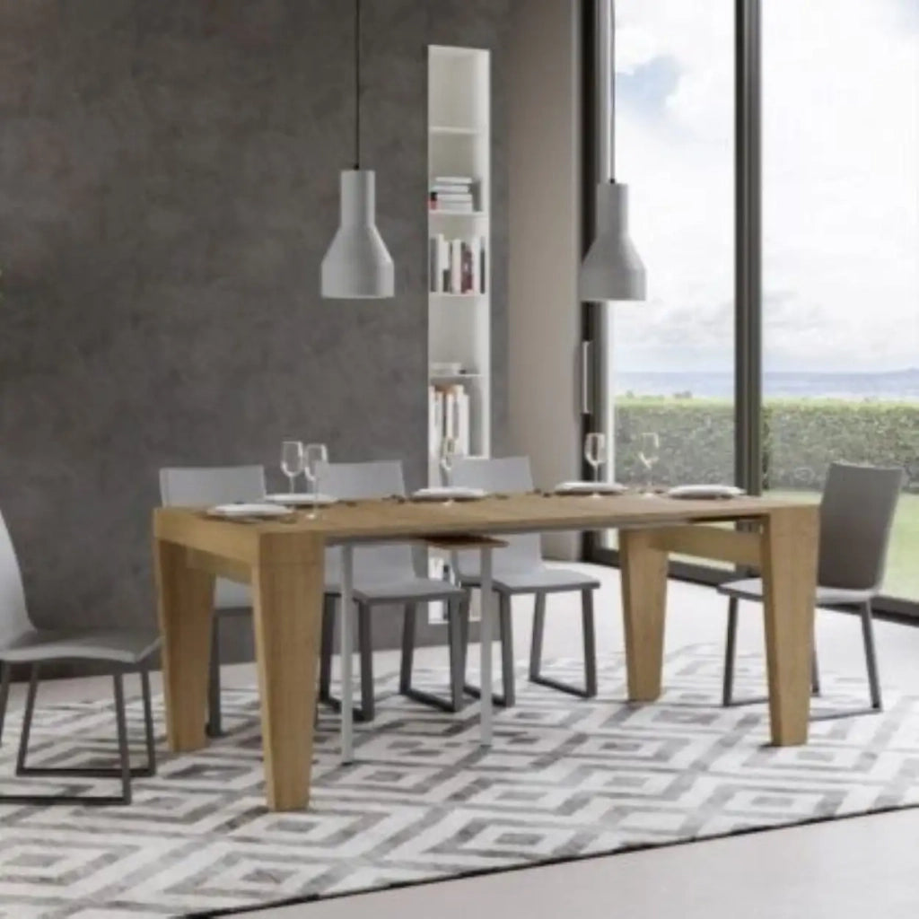 Consolle allungabile 90x40/300 cm Spimbo quercia natura