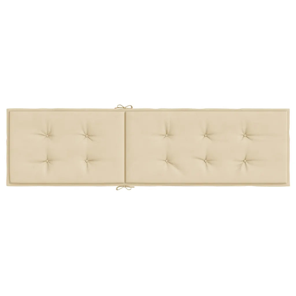 Cuscino per Sdraio Beige (75+105)x50x4 cm 314176