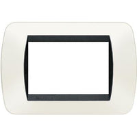 Placca 3 moduli Living International