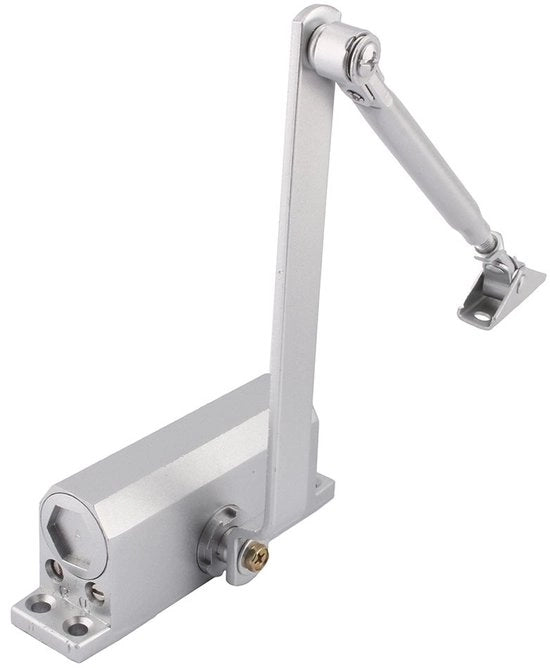 Serratura automatica - Bloccaggio di sicurezza - Regolazione della velocità di chiusura - Adatto per portoni con peso massimo 25-45 kg - Meccanismo di chiusura automatico